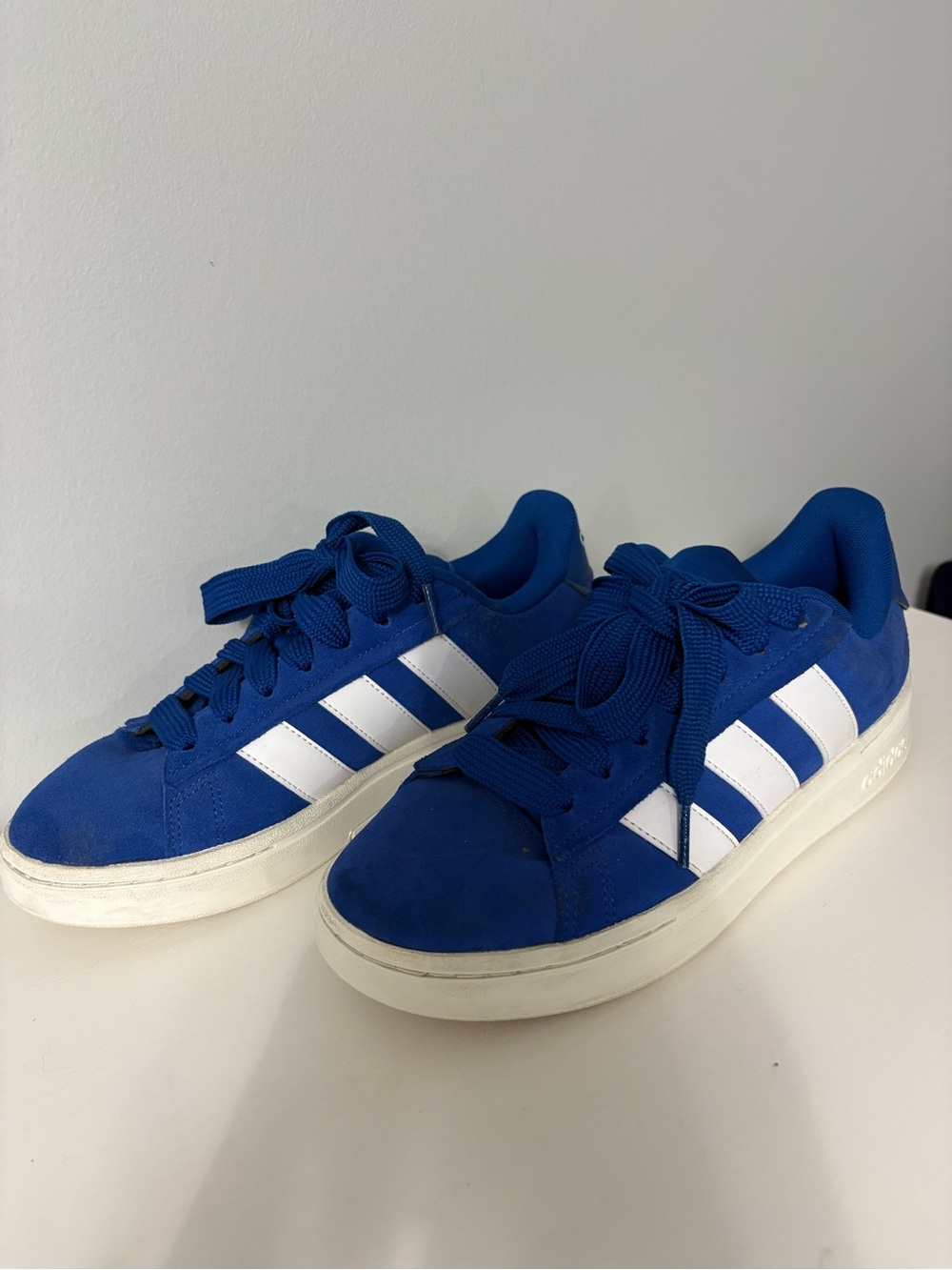 adidas Grand Court Alpha 00s Royal Blue Sneakers Retro Y2K Skate 8.5